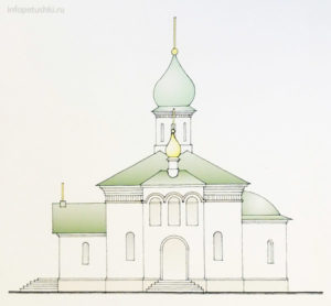 Строительство Храма в деревне Аббакумово